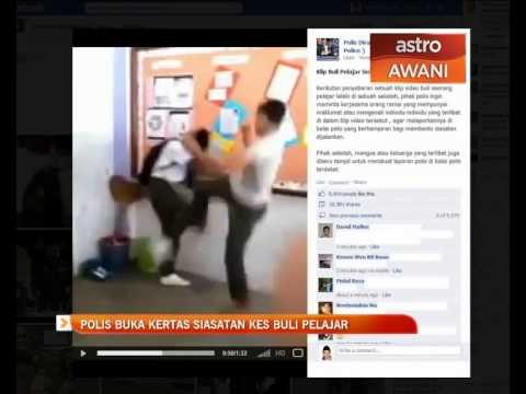 Polis buka kertas siasatan kes buli pelajar