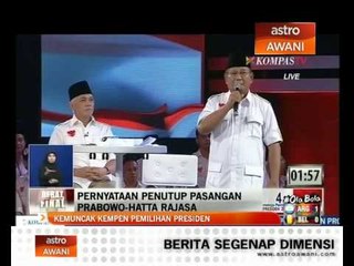 Kemuncak Kempen Pemilihan Umum Presiden Indonesia