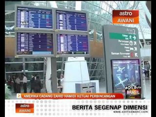 Amerika cadang Zahid Hamidi ketuai perbincangan