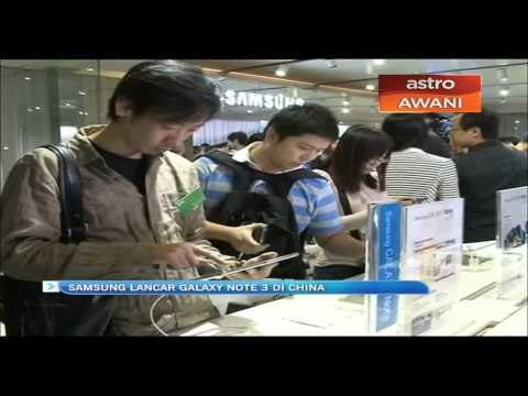 Samsung lancar Galaxy Note 3 di China