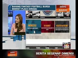 Bahang Fantasy Football Bursa Market Place dirasai