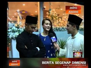 Download Video: Ramadan pertama Fizz Fairuz, Almy Nadia selepas berkahwin