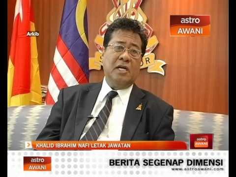 Khalid Ibrahim nafi letak jawatan