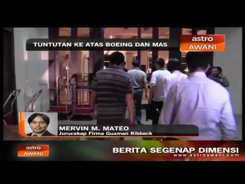 Tuntutan insurans oleh keluarga mangsa MH370