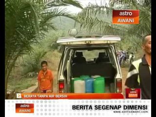 Beraya tanpa air bersih