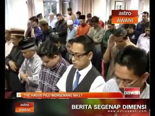 The Hague pilu mengenang MH17