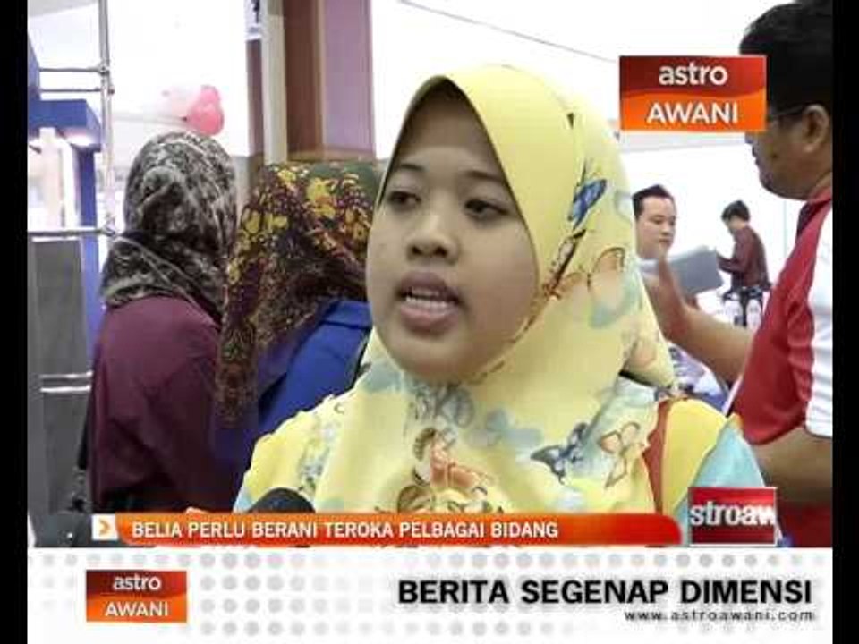 Belia perlu berani teroka pelbagai bidang baru