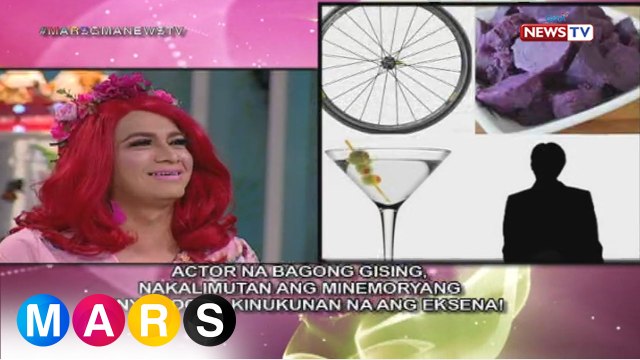Mars Mashadow: Actor na bagong gising, biglang nakalimutan ang linya sa isang eksena