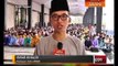 Solat sunat Aidilfitri 1435H di Masjid Negara