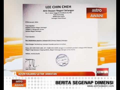 ADUN Kajang letak jawatan