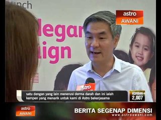 Kempen #KitaSama ajak orang ramai derma darah
