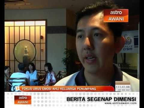 Fokus urus emosi keluarga penumpang