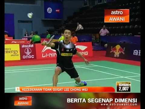 Kecederaan tidak gugat fokus Lee Chong Wei