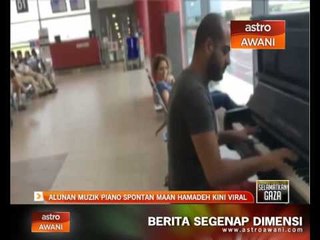 Alunan muzik piano spontan Maan Hamadeh kini viral