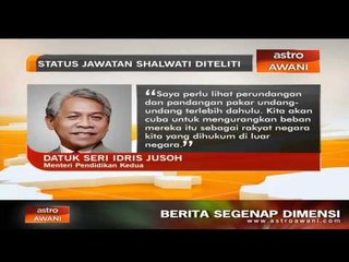 Status jawatan Shalwati diteliti