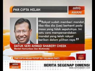 PKR cipta helah tutup isu dalaman parti