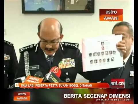 Dua lagi peserta pesta sukan bogel ditahan
