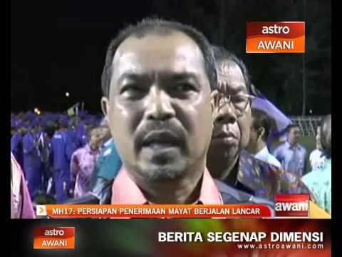 MH17 : Persiapan bagi menyambut jenazah berjalan lancar