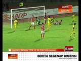 Sarawak menang tipis 3-2 ke atas Terengganu