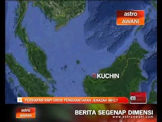 Persiapan rapi urus penghantaran jenazah MH17