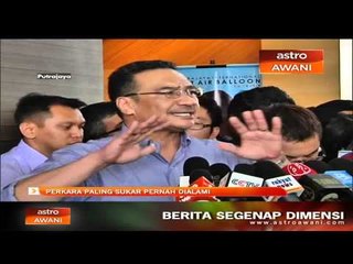 'Perkara paling sukar pernah saya hadapi' - Hishammuddin