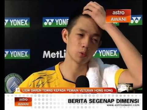 Liew Daren tewas kepada pemain veteran Hong Kong