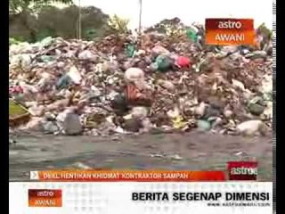 DBKL henti khidmat kontraktor sampah