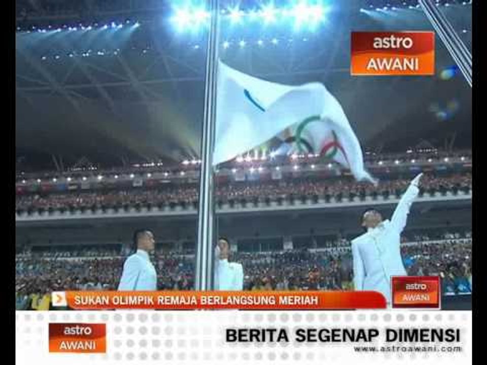 Sukan Olimpik Remaja berlangsung meriah