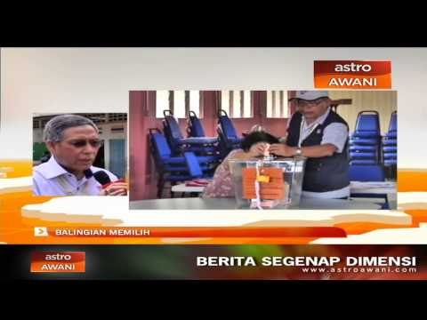 Perkembangan PRK Balingian setakat tengah hari