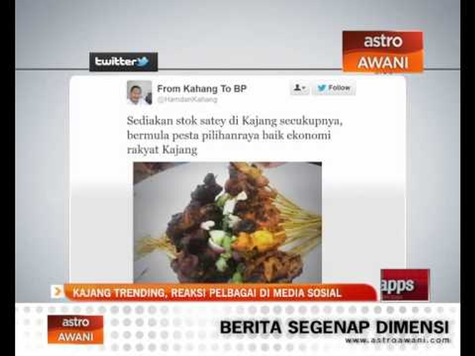 Kajang trending: Reaksi pelbagai di media sosial