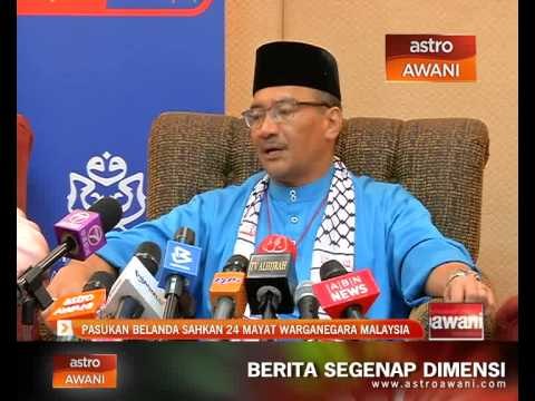 Pasukan Belanda sahkan 24 mayat warganegara Malaysia