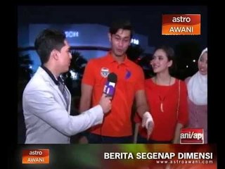 Farid Kamil, Diana Danielle raikan pemenang Shell