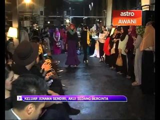 Yuna keluar jenama sendiri, akui sedang bercinta