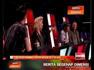 The Voice kembali untuk musim ke-7 di AXN