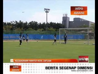 Sukan Asia: Kecederaan hantui Aidil Zafuan