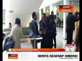 Mahu mendisplinkan anak - Azizul