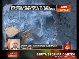 PM gesa bantuan kemanusiaan ke Gaza disegerakan