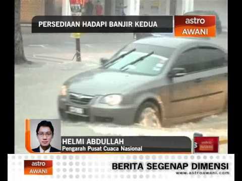 Persediaan hadapi banjir kedua