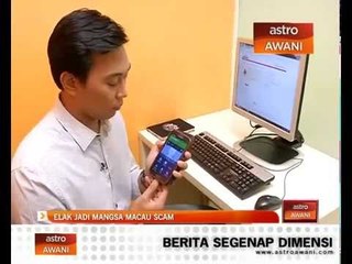Elak jadi mangsa Macau Scam