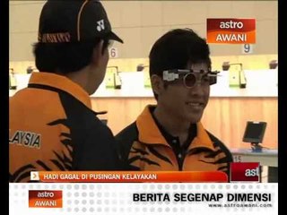 Hadi gagal di pusingan kelayakan