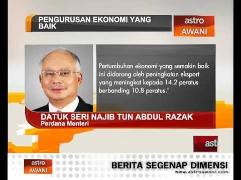 'Pengurusan ekonomi yang baik' - PM
