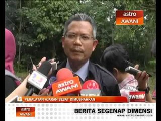 Peralatan ajaran sesat dimusnahkan
