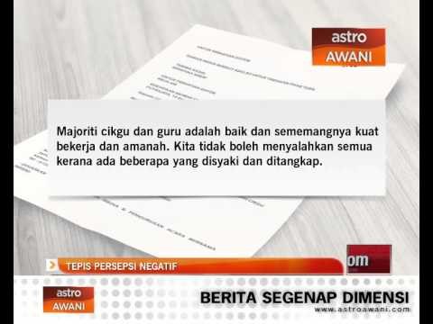 'Tepis persepsi negatif' - Datuk Seri Idris Jusoh