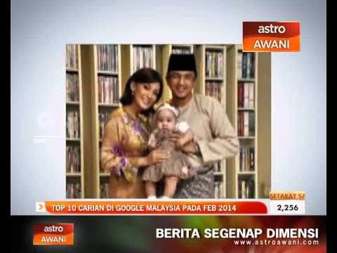 Top 10 carian di Google Malaysia pada Feb 2014