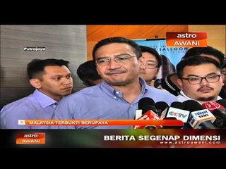 Malaysia terbukti berupaya