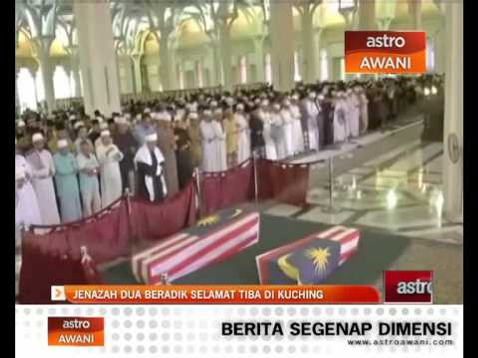 Jenazah Dua Beradik Selamat Tiba Di Kuching - Video Dailymotion