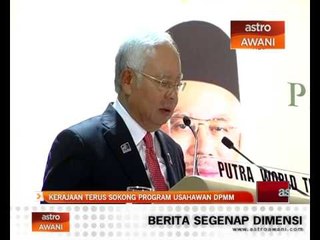 Kerajaan terus sokong program usahawan DPMM