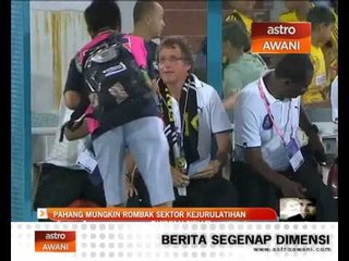 Pahang mungkin rombak jurulatih