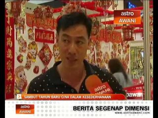 Sambut Tahun Baru Cina dalam kesederhanaan