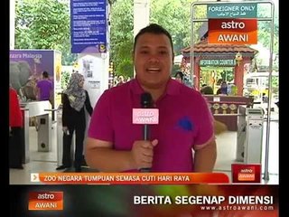 Zoo Negara tumpuan semasa cuti hari raya
